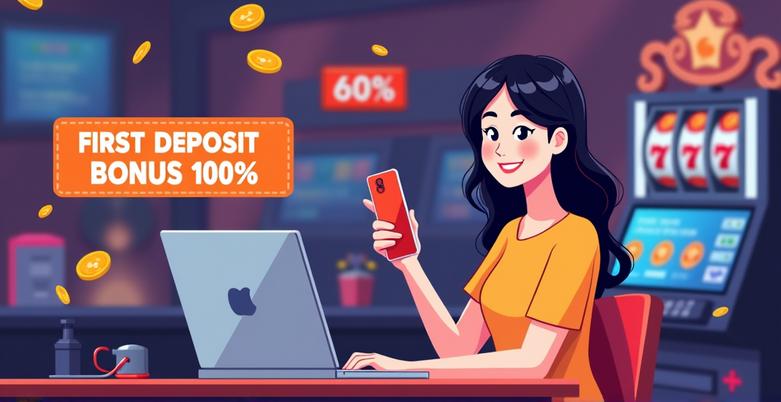 Online casino with 100% first deposit bonus in Thailand