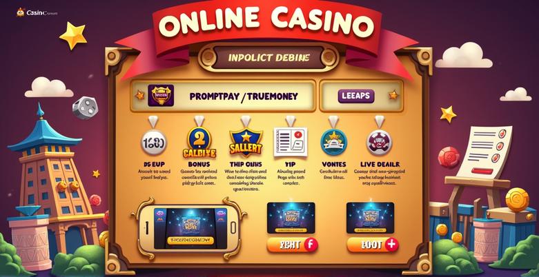 คาสิโนออนไลน์ ฝาก-ถอนรวดเร็ว 24 ชั่วโมง ไทย