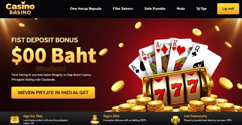 โปรฝากครั้งแรก รับเครดิตฟรี โบนัสสูงสุด 10,000 บาท